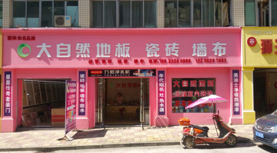 火车站佳信建材市场：《今日之星：大自然地板》